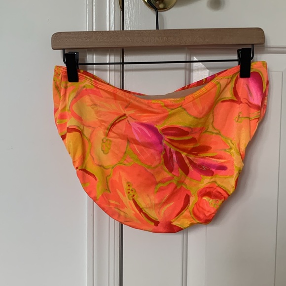 VTG 80s 90s neon tankini swimsuit Sirena vintage size 13 or small medium - Picture 5 of 11